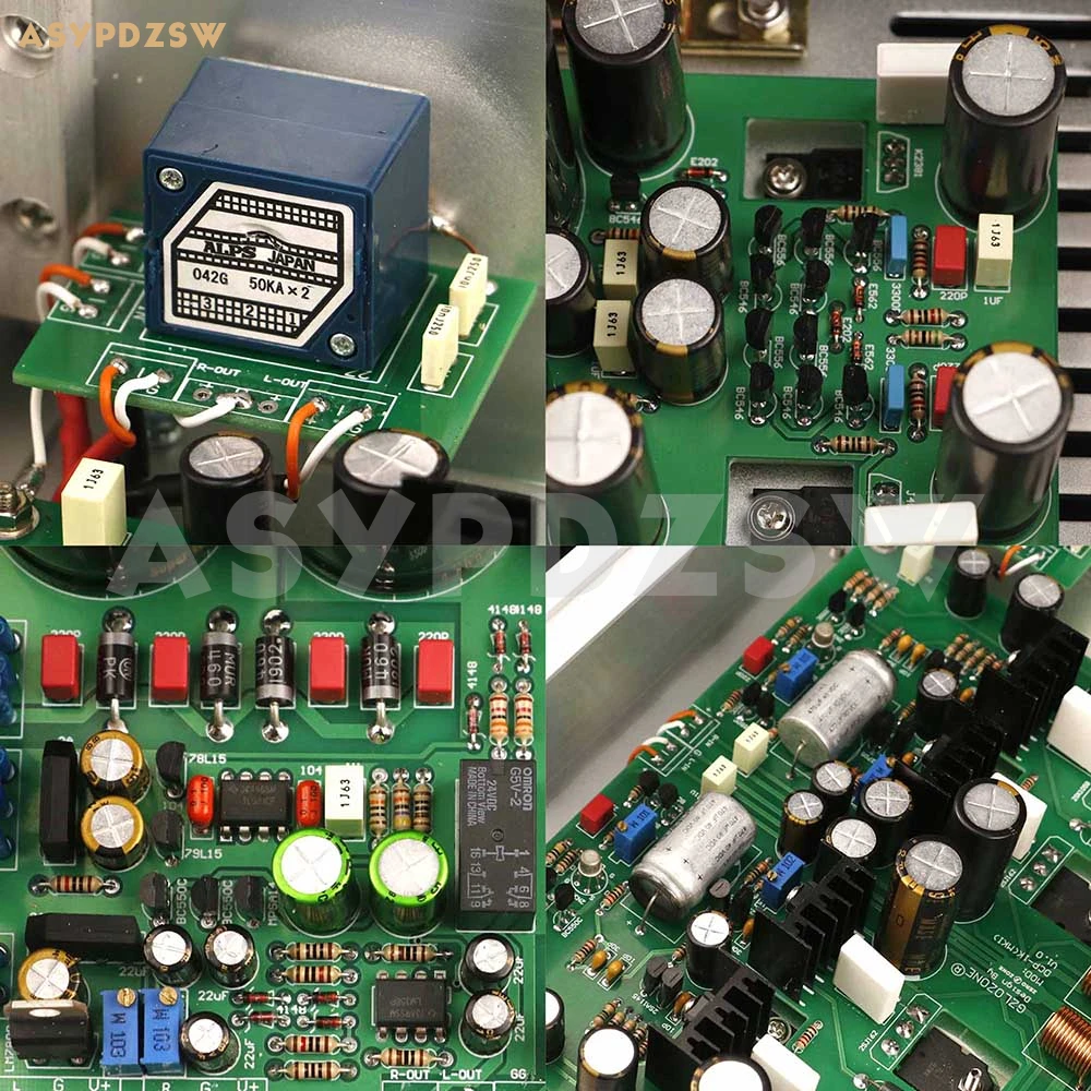 FLAGSHIP HI-END DCP-1KMKII Fully discrete pure class A headphone amplifier 600 ohm |