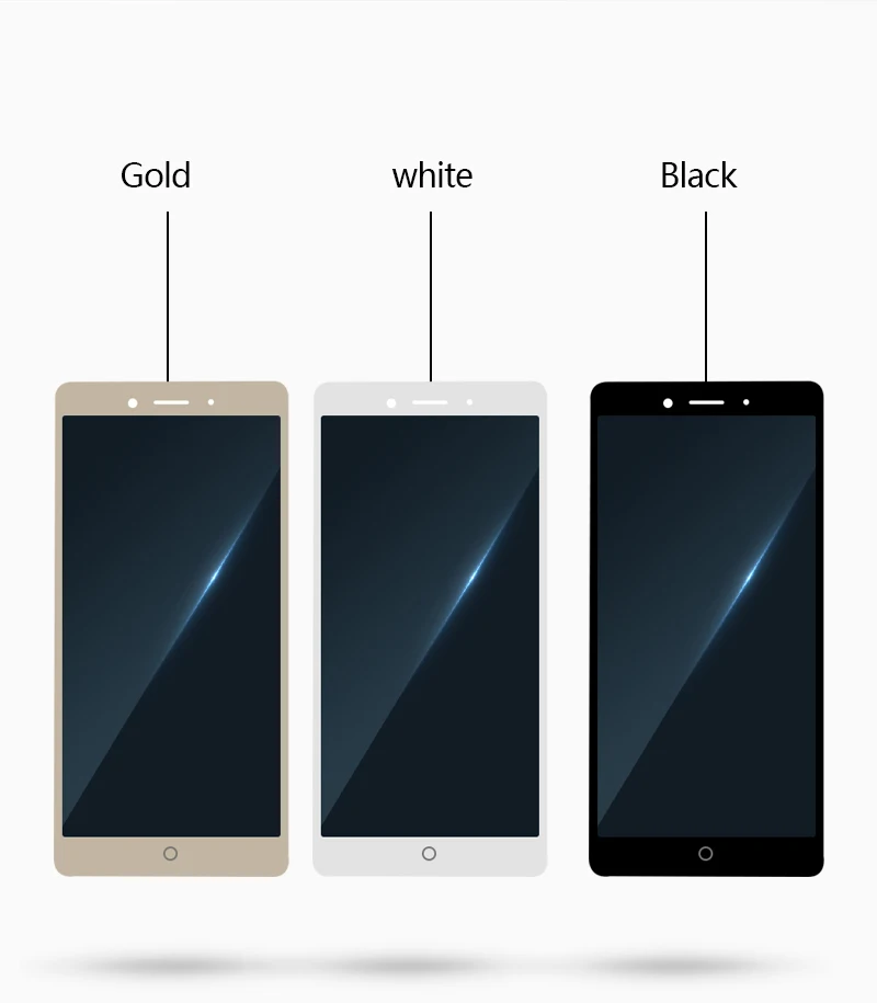 100% протестированный для ZTE Nubia Z11 NX531J ЖК-дисплей + сенсорный экран дигитайзер