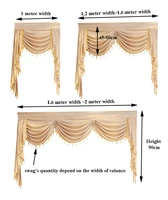 european royal style curtains for living room valance for dining room curtains for bedroom luxury curtains