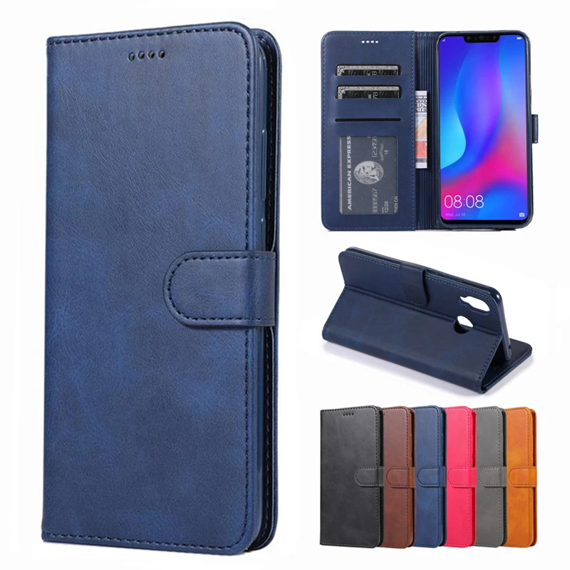 Чехол-подставка s для huawei Nova 3i 3, чехол, роскошный чехол с магнитной застежкой, флип-кошелек, кожаный чехол для телефона huawei Nova3i Nova3, чехол