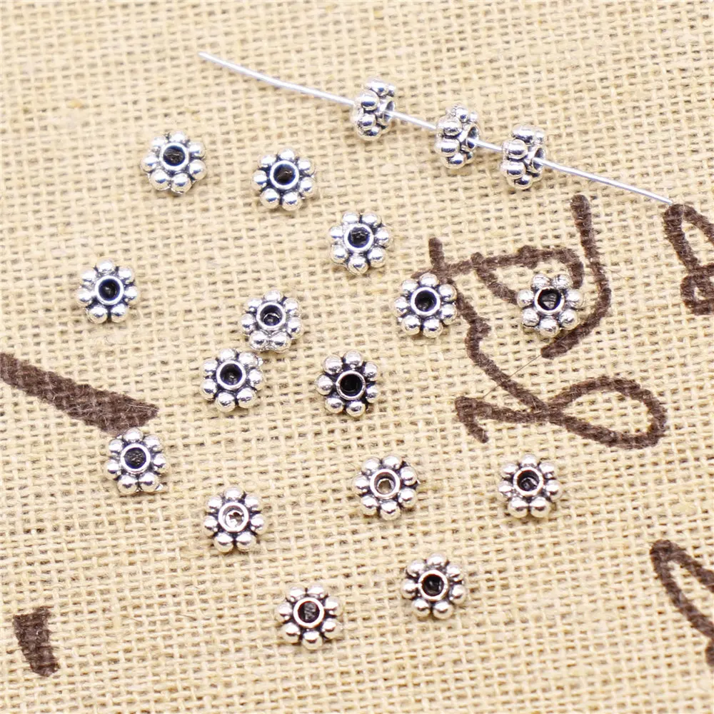 

Connectors For Jewelry Making Small Spacer Beads 5x5mm 200pcs