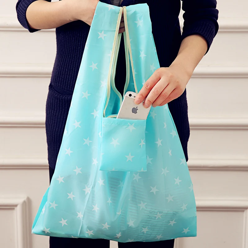 Многоразовая сумка для покупок тоут Женская Складная Сумка модная Цветочная