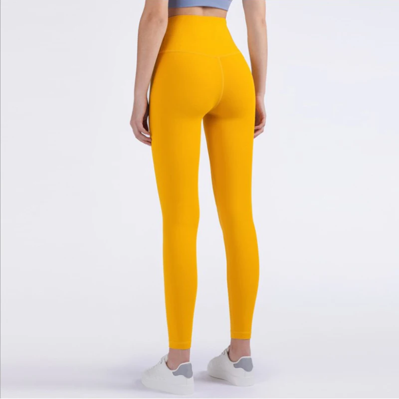 

2021 Hot Sale Fitness Female Full Length Leggings 19 Colors Running Pants Comfortable And Formfitting Yoga Pants