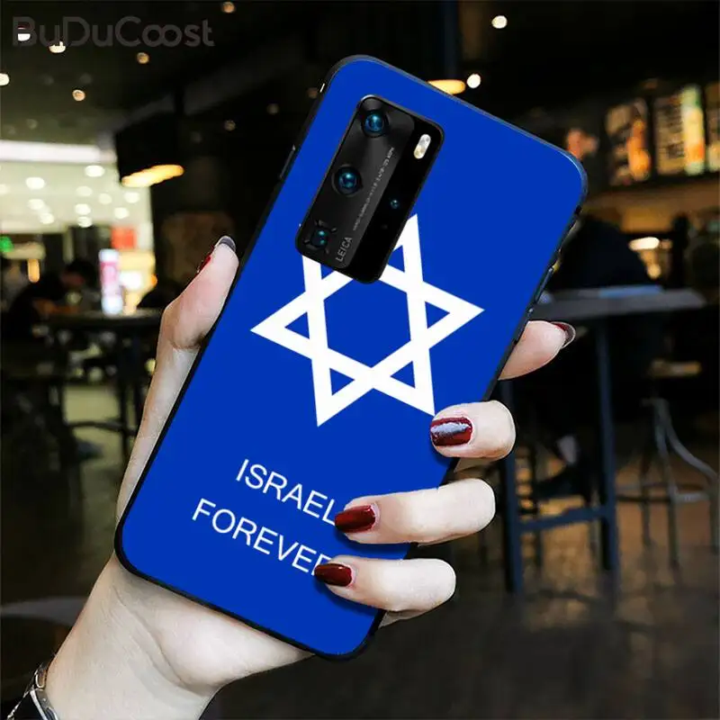 

Srael Flag Country Banners Phone Case for Huawei P30 P20 Mate 20 Pro Lite Smart Y9 prime 2019
