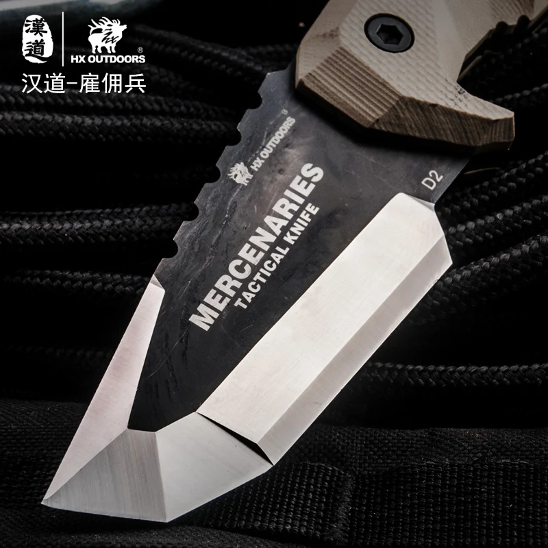 Hx тактический нож для охоты охотничьи ножи с ножнами Kydex выживания и