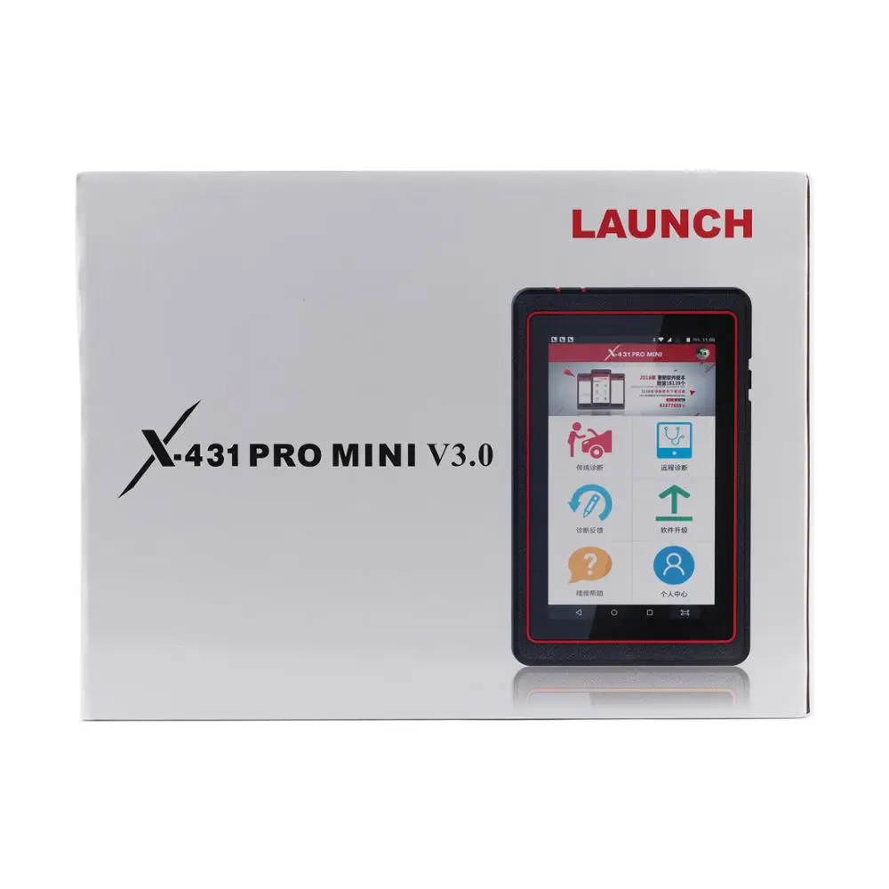 

New Arrival LAUNCH X431 Pro mini v3.0 Full system diagnostic tool BT WIFI obd2 code reader TPMS DPF 15 reset 2 year free update