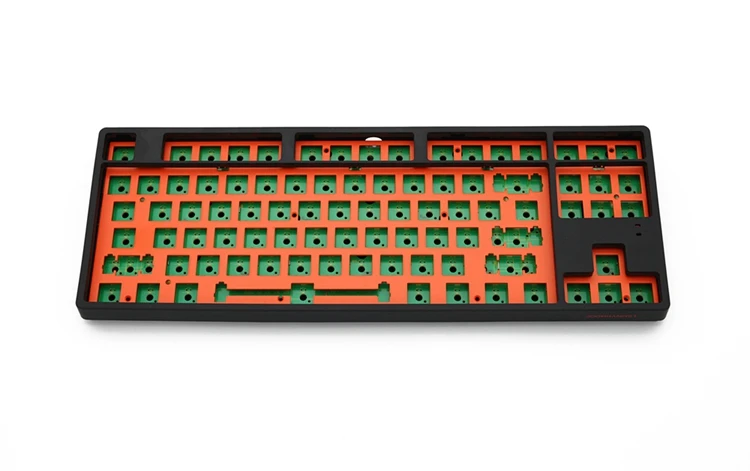 DM87 Kit DM87 87 ключ пользовательские механическая клавиатура комплект 80% 87 PCB чехол стабилизатор поддержка световые эффекты полный анти ореолы - Цвет: DM87 Kit