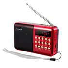 Портативный мини-радиоприемник K11, перезаряжаемый цифровой FM USB TF MP3-плеер, динамик, многофункциональная телескопическая антенна