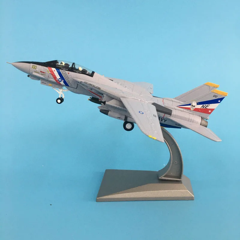 

JASON TUTU 1/100 Scale US Military Model F14 Fighter Diecast Metal F-14a Plane Model Aircraft Drop shipping