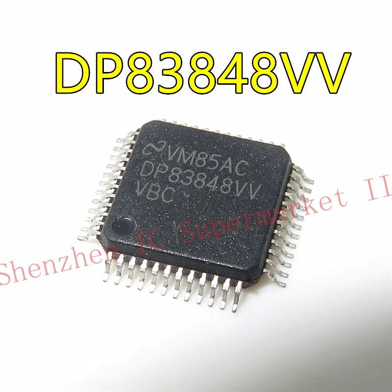 

1pcs/lot DP83848CVV DP83848VV DP83848IVV TQFP-48