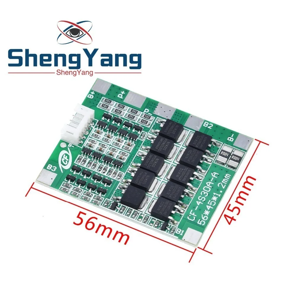 Новое поступление 4S 30A 14,8 V литий-ионный аккумулятор 18650 BMS пакеты Щит защиты печатной платы баланс Интегральные схемы