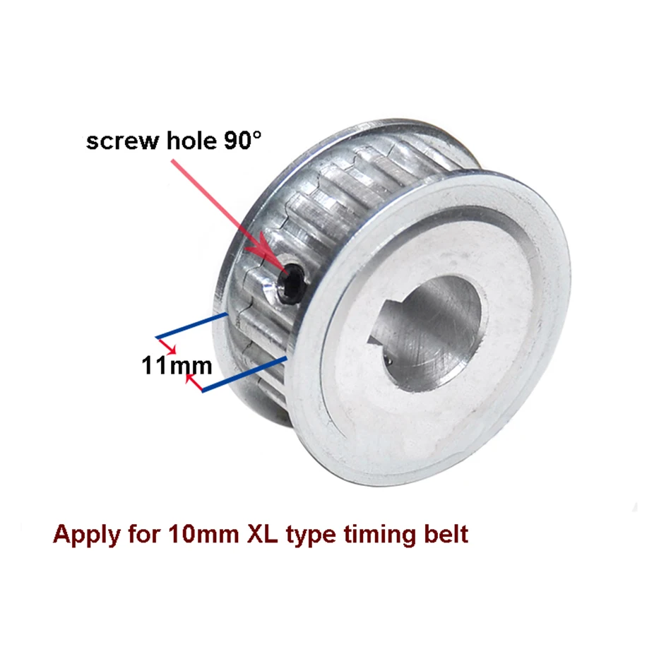 1 шт. зубчатый шкив с отверстием 8 19 мм для ширины 11 ремень синхронизации линейный