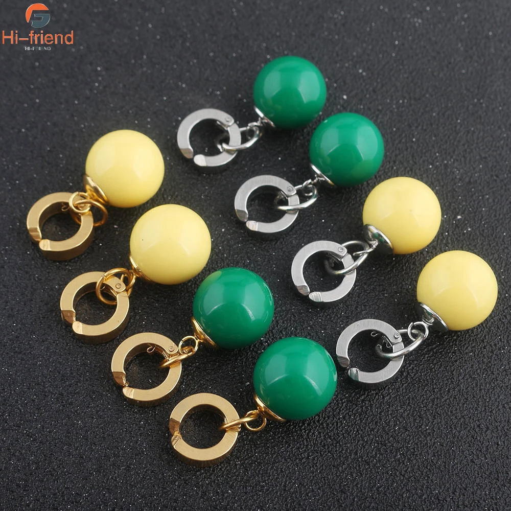 Anime Dragon Z Series Earrings Sons Gokus Yellow Green Cosplay Earrings for Women Men Party Gift Casual Accessories