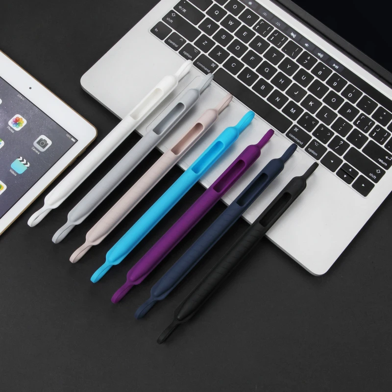 Новый нескользящий Силиконовый защитный чехол для Apple Pencil 1 и 2 поколения