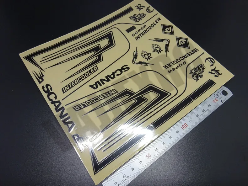 Металлический декоративный стикер для радиоуправляемого трактора R470 R620 R730