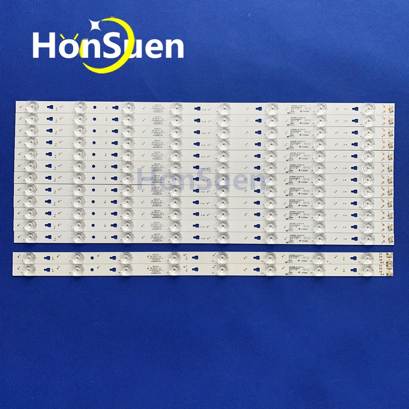 

LED Backlight strip 8 lamp For Haier 55"TV LS55AL88A72 D5551A LED55D8B LED55D8A-ZC14DFG-01 30355008220/21
