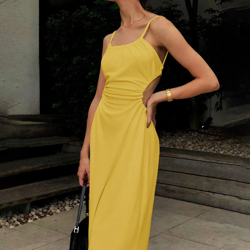 

White Sexy Evening Maxi Robe Longue Strap Dresses 2021 Elegant Fairy One Word Collar Backless Vestidos Party Robe De Soire De