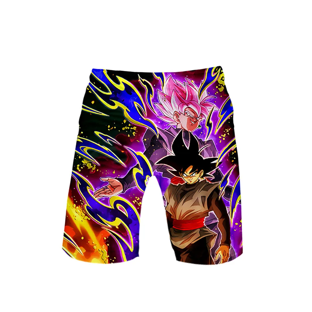 3D Dragon Ball Z одежда для плавания, Шорты для плавания, пляжные шорты, шорты для плавания, Шорты для плавания, мужские спортивные шорты для бега