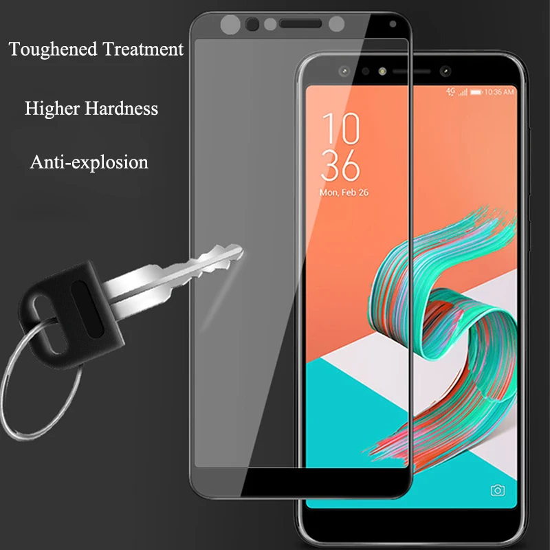 Защитное стекло закаленное 5Q ZC600KL для ASUA Zenfone 5 Lite lite | Мобильные телефоны и