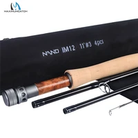 maximumcatch nano nymph 10ft11ft 234wt fly fishing rod im12 graphite carbon fiber fast action fly rod with cordura tube
