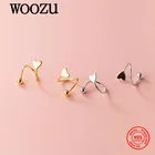 Женские серьги-гвоздики из серебра 925 пробы, с бусинами