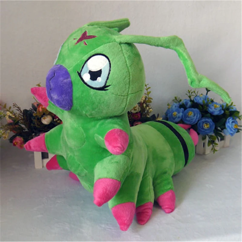 Японский аниме Цифровой Монстр мультфильм Digimon Ken Ichijouji Wormmon Косплей плюшевый