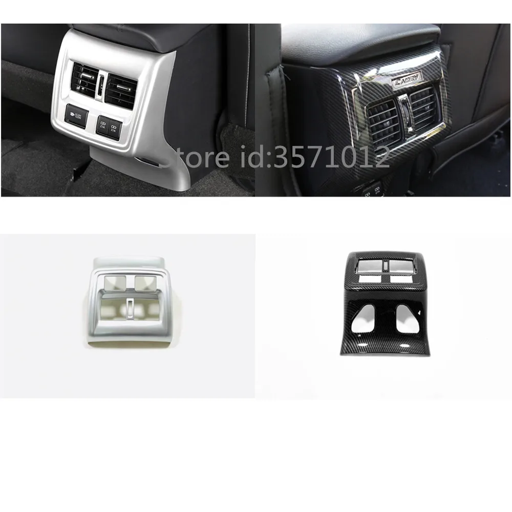 

Для Toyota Avalon XX50 2018 2019 2020 2021 наклейка на подлокотник для хранения накладка на заднее сиденье с перевернутой спинкой вентиляционное отверстие ...