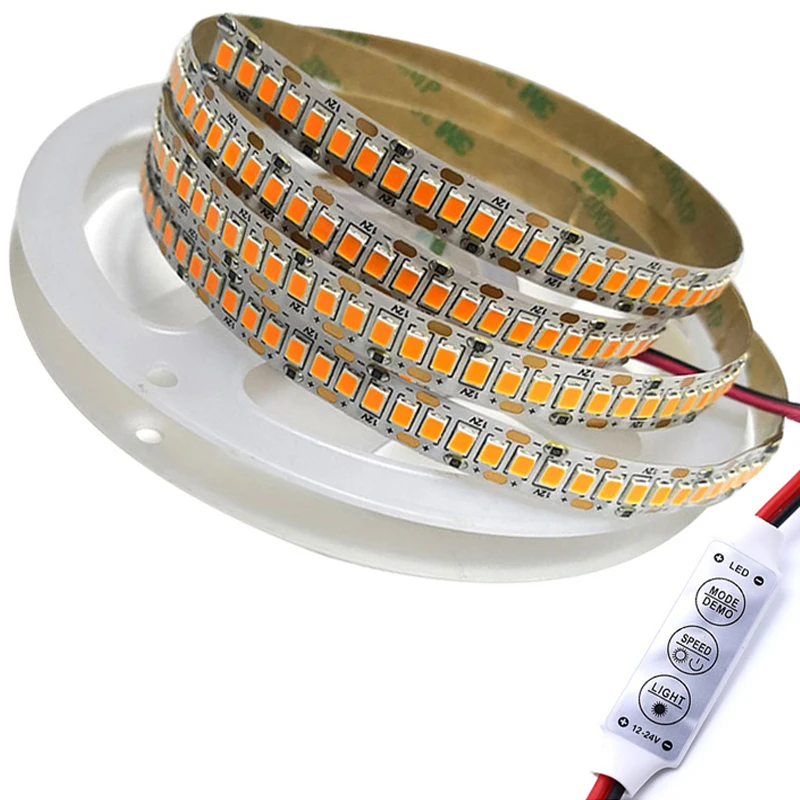 Третий Шестерни Кнопка мини Диммер Светодиодные ленты контроллер DC12V 24V