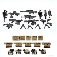 special forces soldier tactical sniping swat weapon gun mini military figure set parts moc model building blocks brick kits toy
