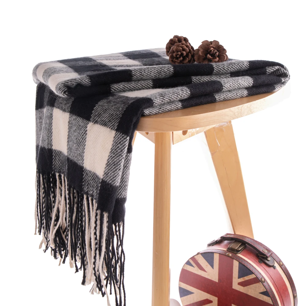 Плед домашний декоративный диван кровать с кисточками плед одеяло женская