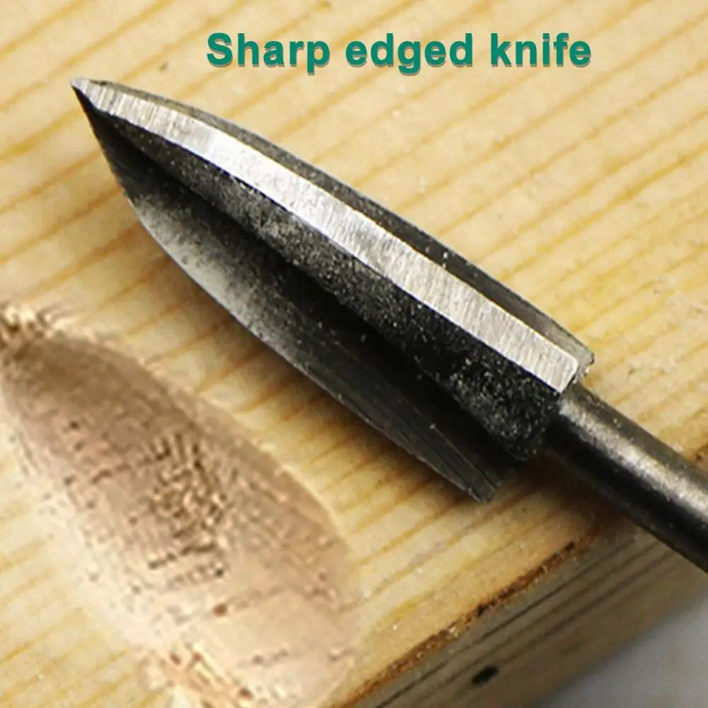 5 шт. стальные гравировальные сверла 3 мм хвостовик вращающийся инструмент для