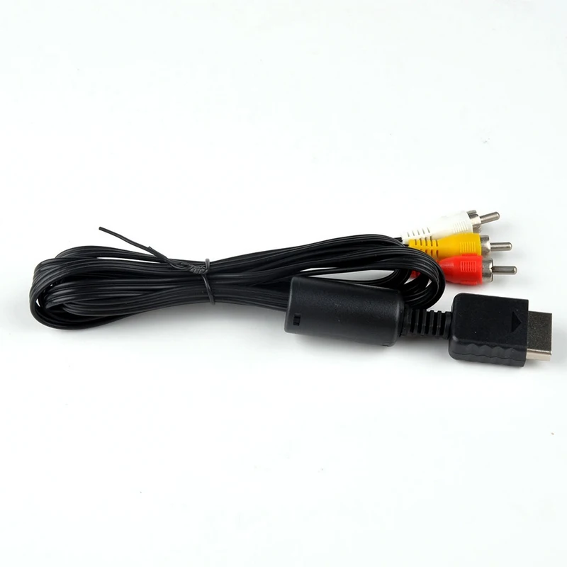 1pc 1.8M RCA TV Cable AV lead Sound Audio Video for Sony Playstation 2 3 PS2 PS3 4 Composite Adapter Converter Cord | Электроника