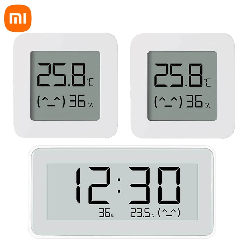 Цифровой термометр Xiao mi с ЖК-дисплеем оригинальный Bluetooth Смарт-термометр jia