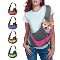 pet puppy carrier sm outdoor travel dog shoulder bag mesh oxford single comfort sling handbag tote