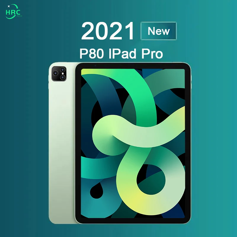

Tablet P80 Pad Pro 8 Inch 8GB RAM 256GB ROM Tablete Deca Core Android 10.0 Tablets Dual Call GPS Bluetooth Google Play tablette