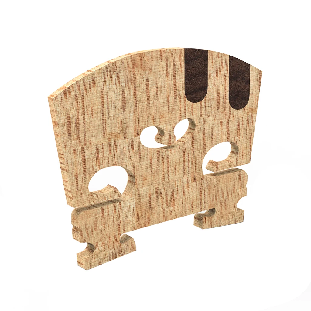 1PC-Master искусственный мост класса AA 4/4 для скрипки с вставкой из Эбенового дерева