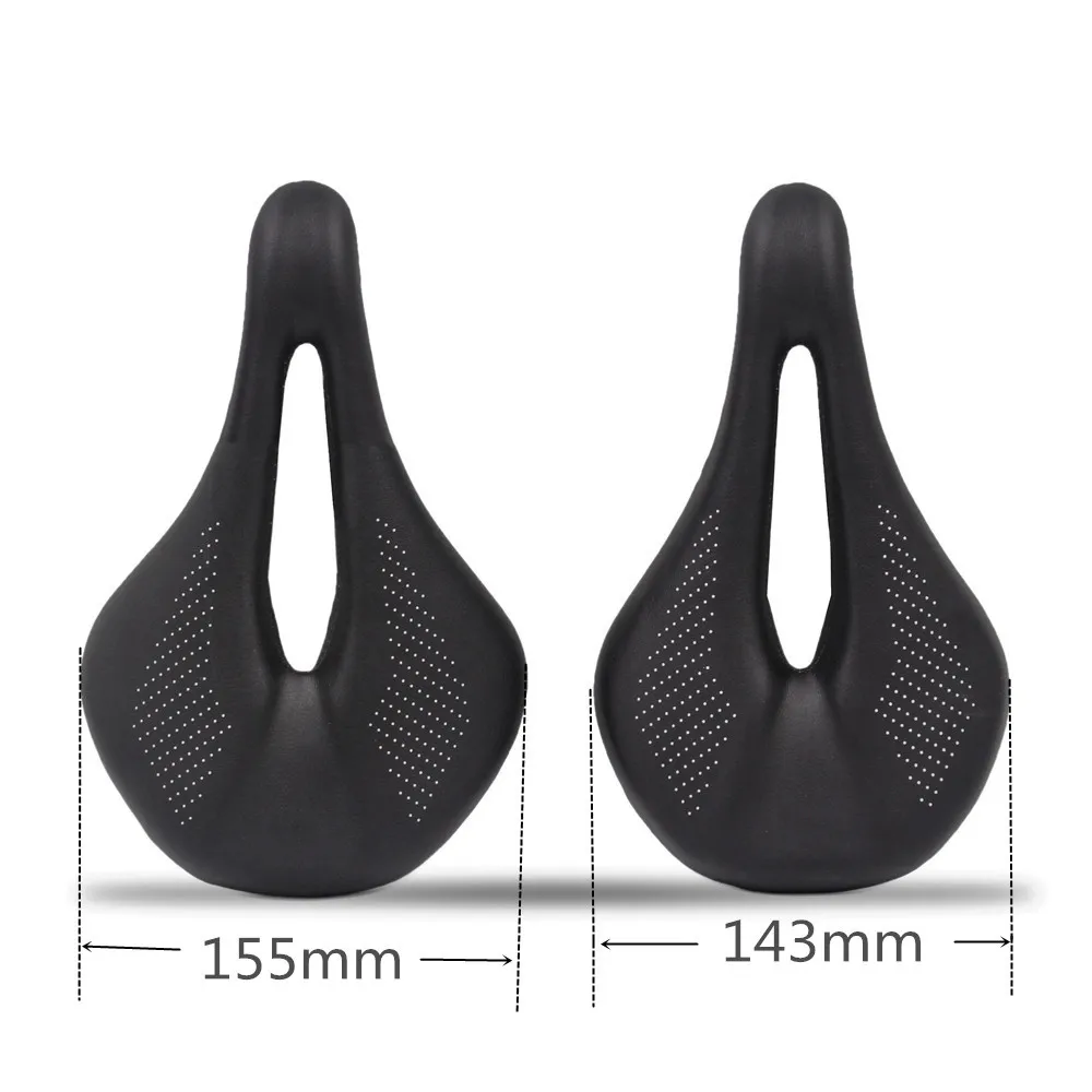 

Full Carbon Fiber Mountain Bike Saddle Road Bike Seat Cushion Bicycle Seat Comfortable Leather Seat Bag
