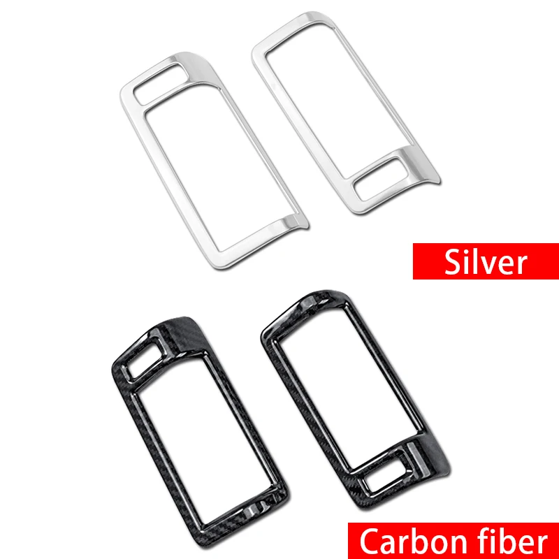 For Volvo XC60 V90 S90 ABS Carbon Car Styling B-Pillar Rear Air Conditioning Outlet Frame Decoration Sticker Trim Accessories | Автомобили