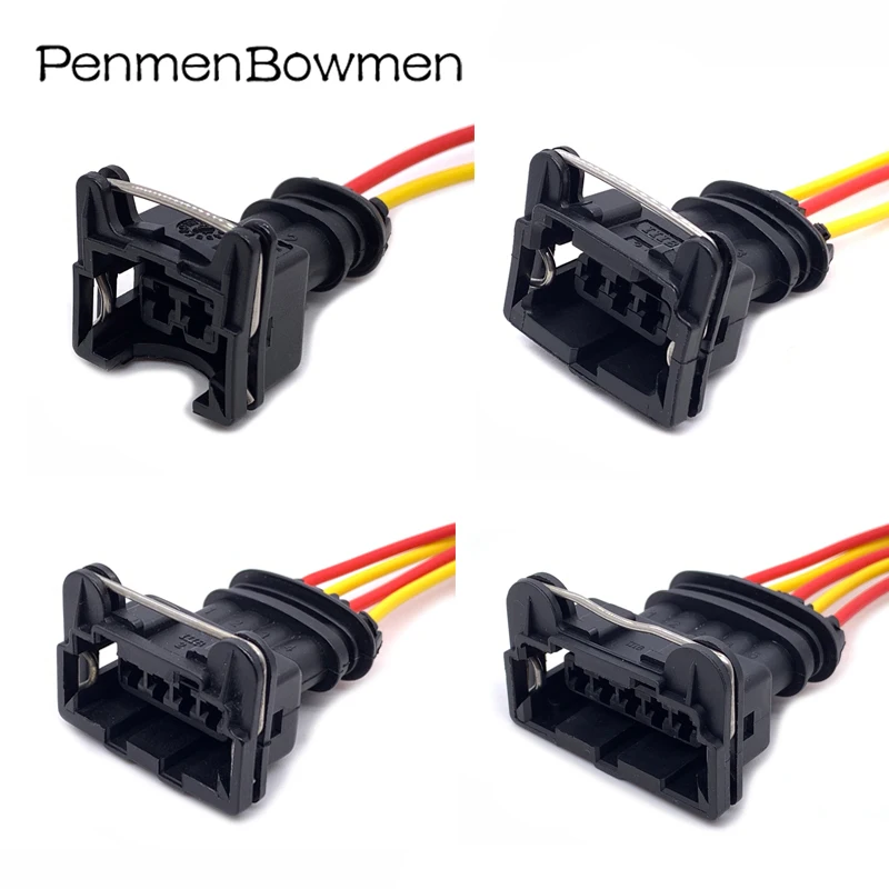

2 3 4 5Pin 3.5MM AMP Tyco Sealed Fuel Injector EV1 Car Connector Wire Harness Lgnition Coil Plug DJ7035-3.5-21 DJ7042Y-3.5-21