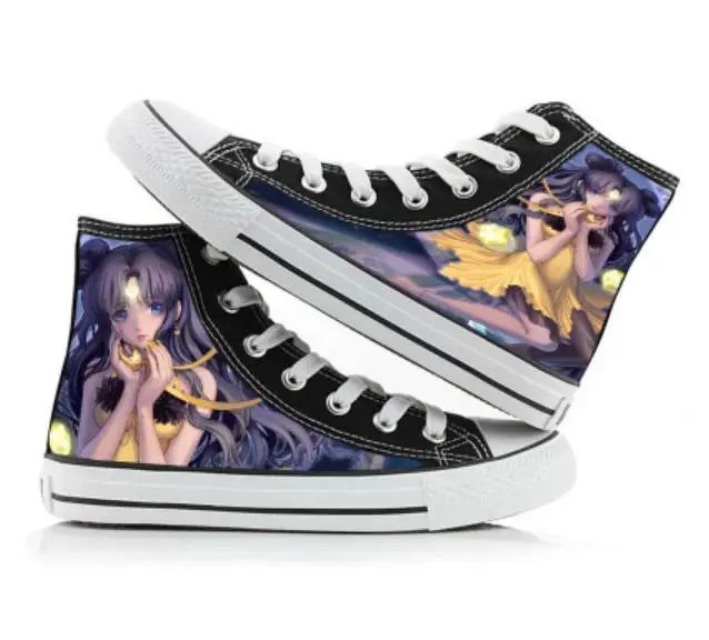 

Sailor moon Anime cartoon students high help cosplay cos shoes fashion canvas shoes casual comfortable men and women college