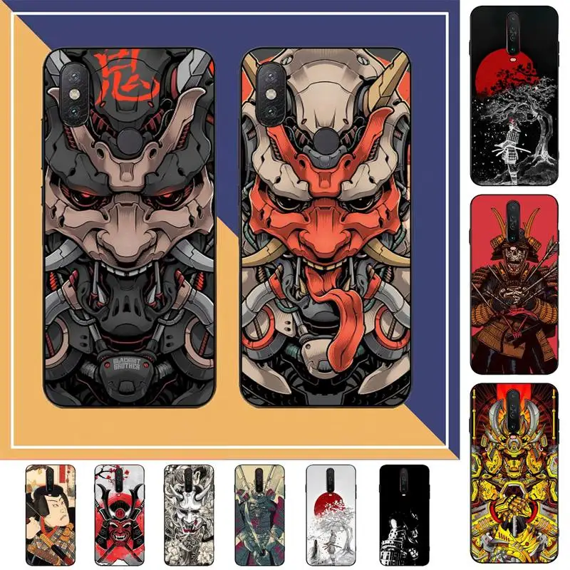

Japanese Samurai Phone Case for Redmi Note 8 7 9 4 6 pro max T X 5A 3 10 lite pro