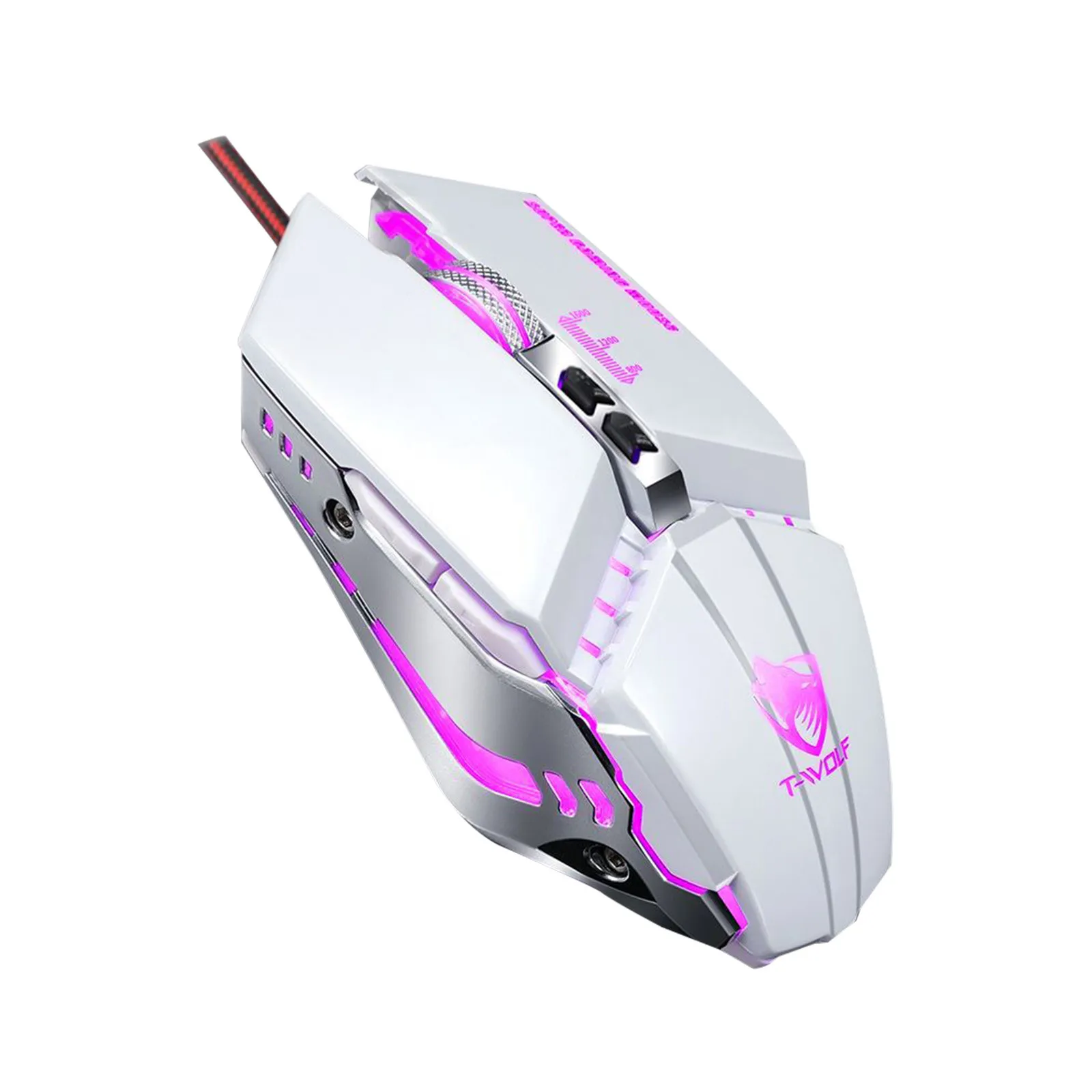Проводная Механическая игровая мышь A4tech Bloody V 7 USB 3D проводная оптическая 3200DPI 8