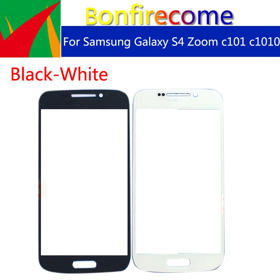 10pcs \ Лот для samsung Galaxy S4 зум C101 C1010 C105 SM ЖК дисплей спереди Сенсорный экран Стекло