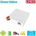 Smartldea S1 Lmix Mini 4K DLP проектор Android 5G Wifi BT iphone android Мобильный зеркальный проектор Встроенный аккумулятор динамик