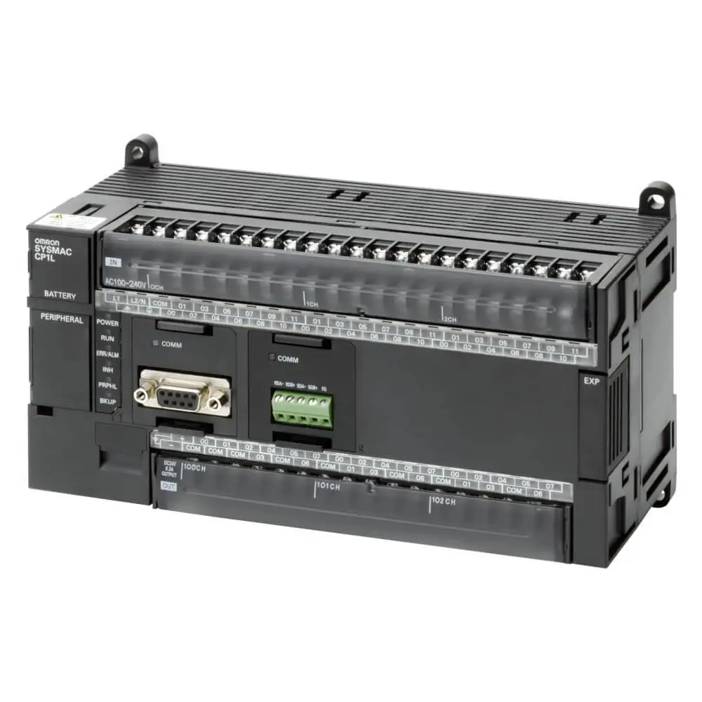 CP1L-M60DR-D 24 В постоянного тока 36x24 входы x Релейные выходы 2 A 10K Шаговая программа + 32K