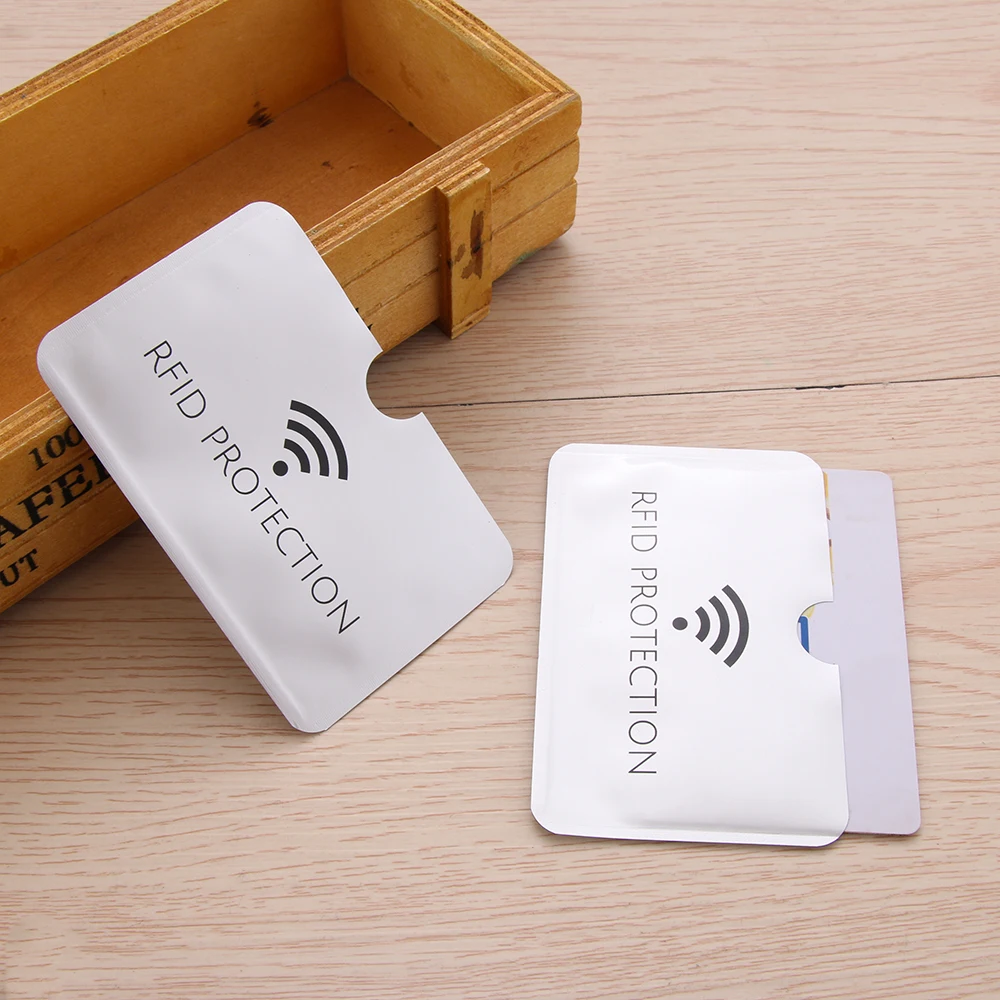 Фото Алюминиевый Чехол-кошелек с защитой от Rfid ID и держатель для карт чехол банковских Алюминиевый Чехол-кошелек с защитой от Rfid ID и держатель для карт чехол банковских