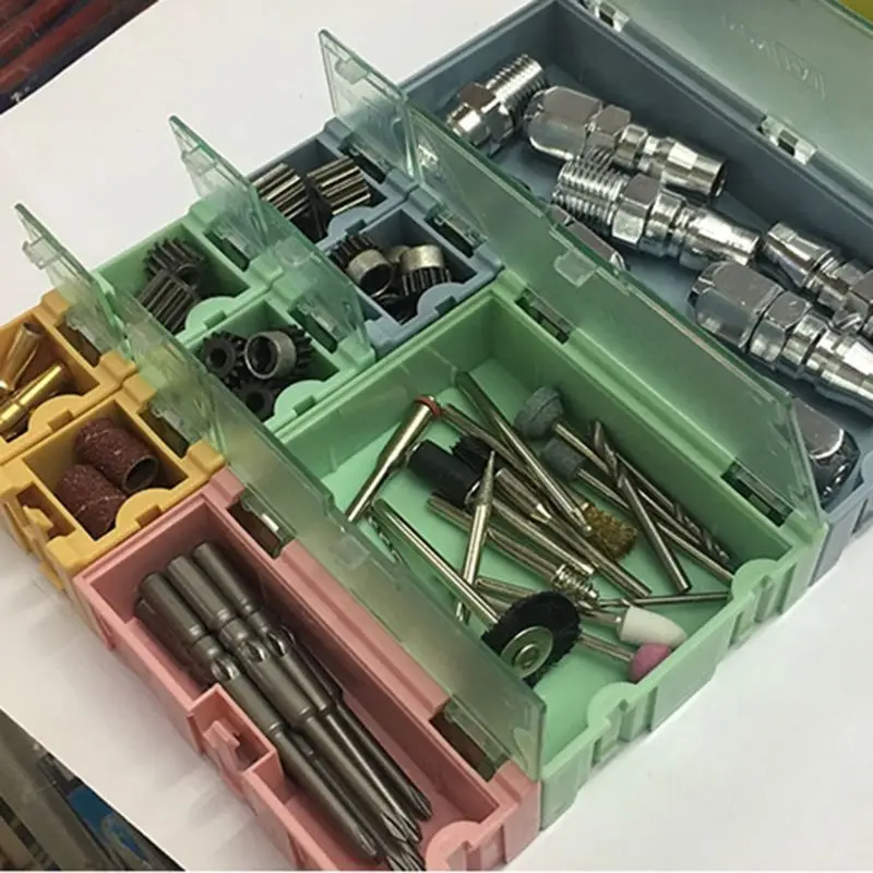 9 шт./компл. SMD контейнер SMT электронный компонент ИС Mini шкатулка для хранения