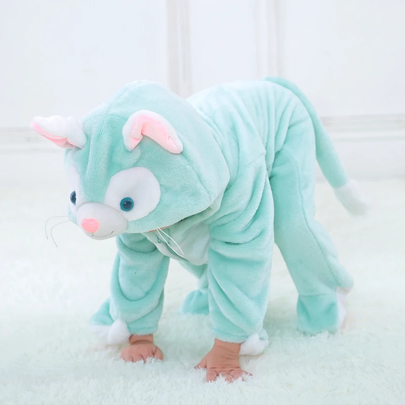 monolayer H2515 Детская одежда для мальчиков и девочек верхняя одежда на осень и зиму цельнокроеное хлопковое пальто для новорожденных 0-3 лет - Цвет: monolayer H2515