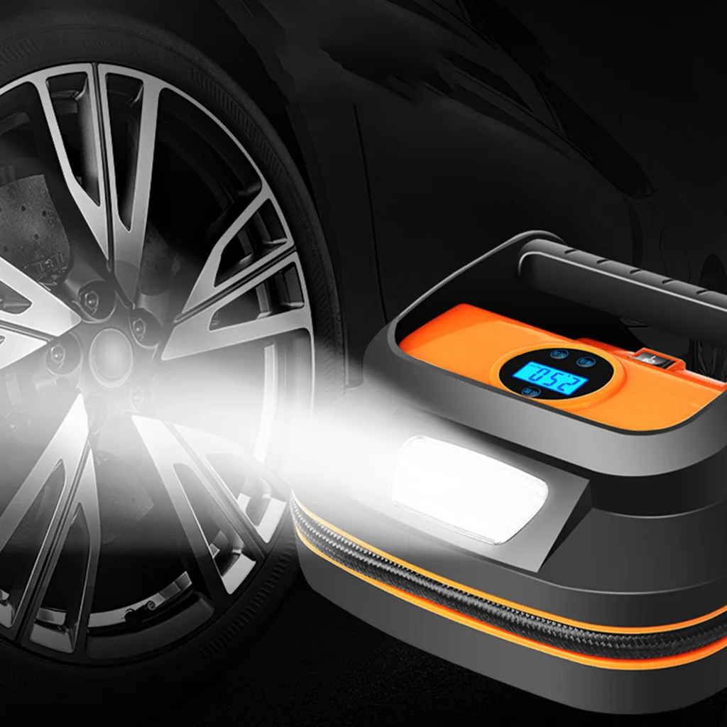 Precio Compresor De Aire Portátil Automático De 12V Con Pantalla Digital De Presión Automática Para Coche