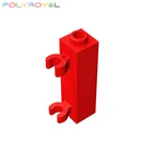 Конструктор 1x1x3 односторонний с двумя горизонтальными зажимами, 10 шт., MOC, совместимый с брендами игрушек для детей, 60583